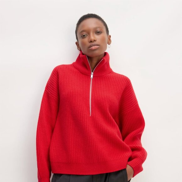 Everlane Sweaters - NWOT Everlane Merino Half-Zip Sweater